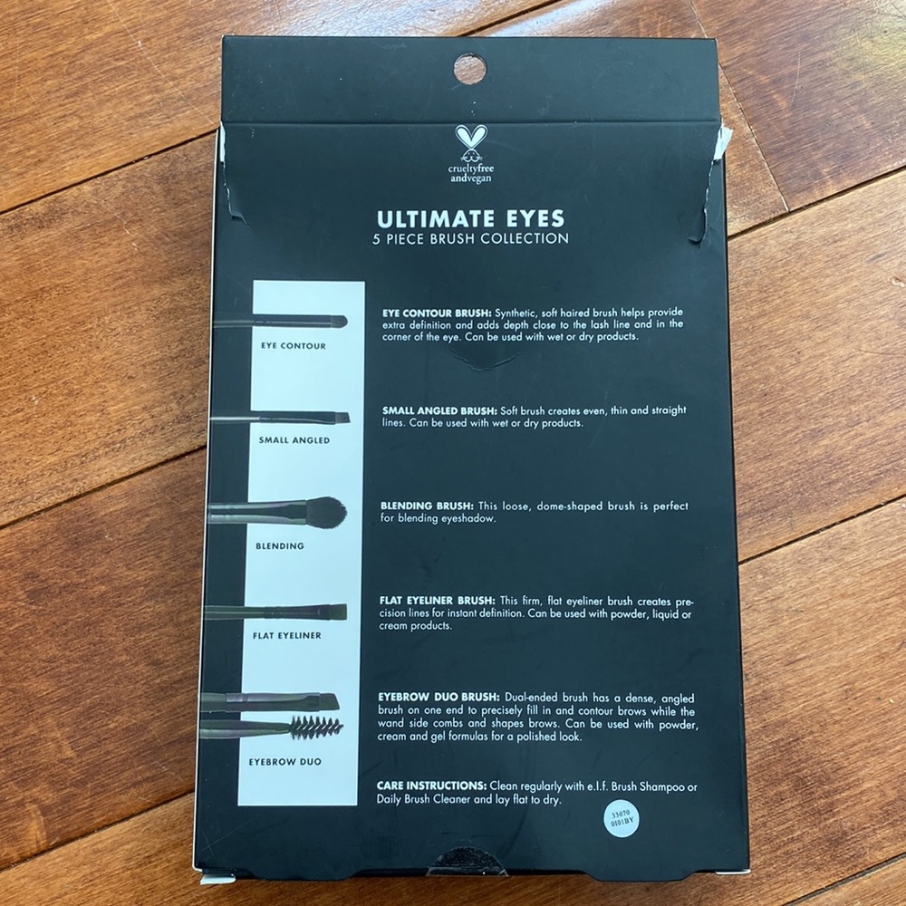 E.l.f Ultimate Eyes Brushes Set of 5 - Picture 5 of 6